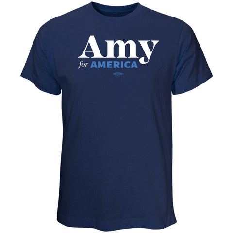 Amy Klobuchar for America Navy T-Shirt