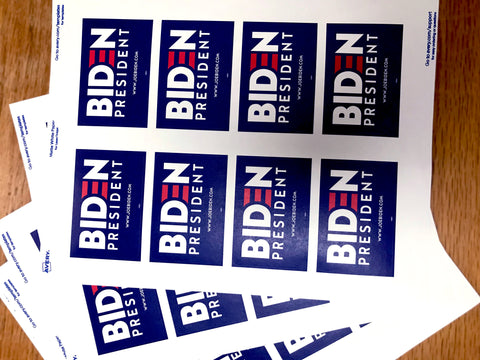 Biden 2020 Rectangle Sticker Sheets