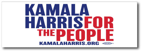 Kamala Harris For President 2020 White Magnetic Bumper Sticker