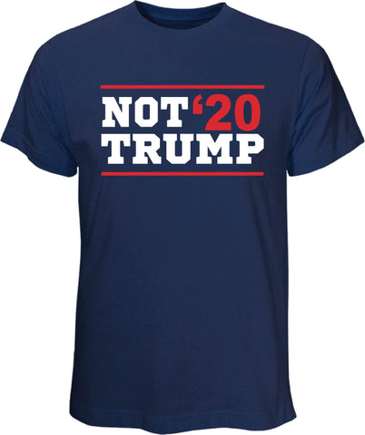 Not Trump 20 Navy T Shirt