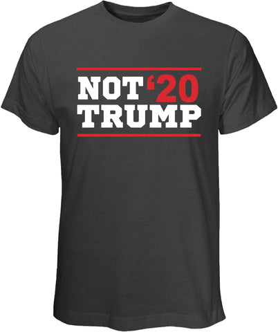 Not Trump 20 Gray T Shirt