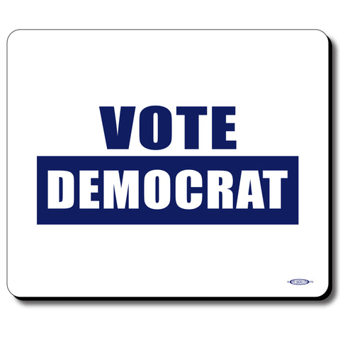 Vote Democrat Mouse Pad