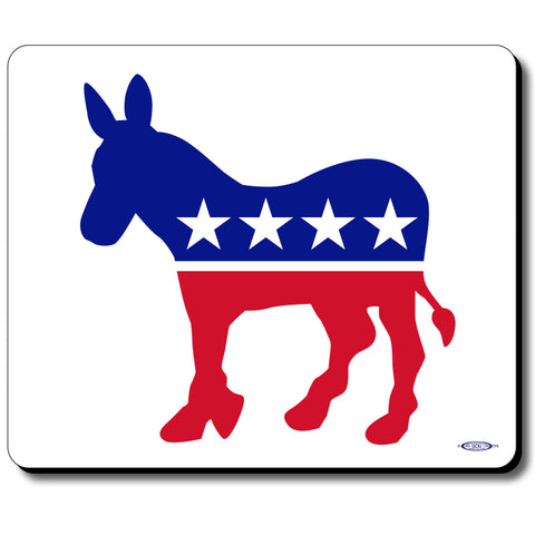 Democrat - Red, White & Blue Mouse Pad