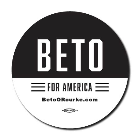 Beto for America Campaign Button 5-Pack
