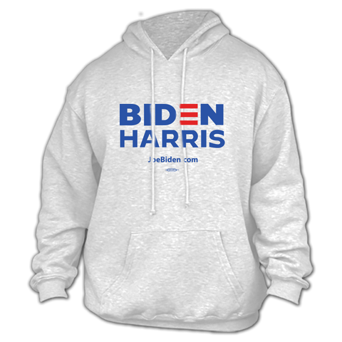 Biden Harris 2024 Grey Hoodie